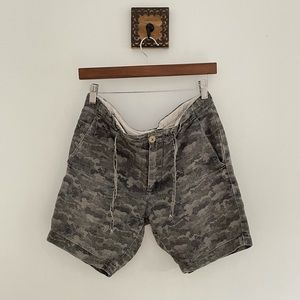 Zara linen shorts
